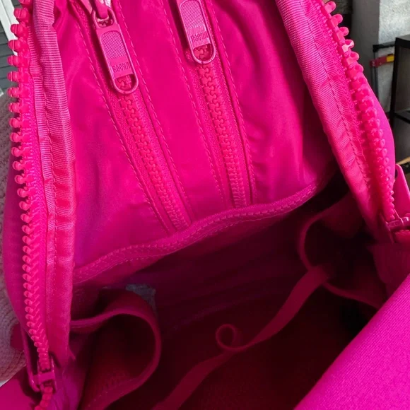 Dagne Dover Mini Neon Pink Backpack - Picture 7 of 7